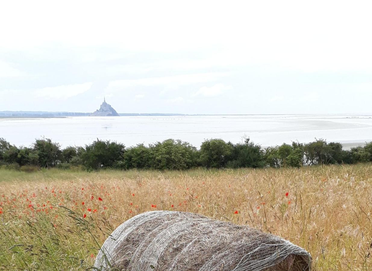 Gite La Bulle En Baie, Proche Mont Saint-Michel, Au Calme, Pour 4 Pers Crollon Exterior foto